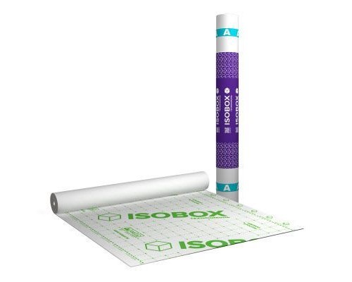 Пленка ISOBOX А ветро-влагозащитная (70 м2) 