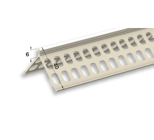 Евроугол штукатурный ИДЕАЛ Ш У6 , 6мм, 40*40мм, 3м.