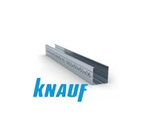 Профиль для гипсокартона KNAUF стоечный CW 50/50, толщ. 0,6мм, 3 метра