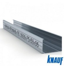 Профиль для гипсокартона KNAUF стоечный CW 75/50, толщ. 0,6мм, 3 метра